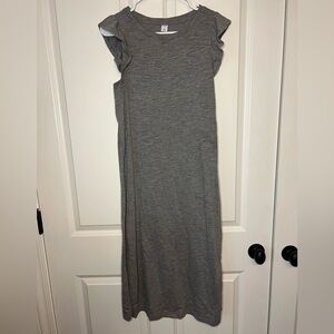 Old Navy Heather Gray Maxi Dress